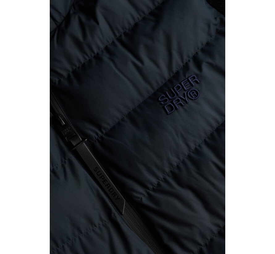 HOODED STORM KNIT HYBRID JKT Eclipse Navy (M5012293A - 98T)