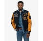 VINTAGE PATCHED VARSITY JKT Eclipse Navy/Mustard (M5012183A - DAX)