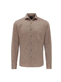 Tresanti FIDILIO | Small herringbone shirt Light brown (TRSHJE454 - 401)
