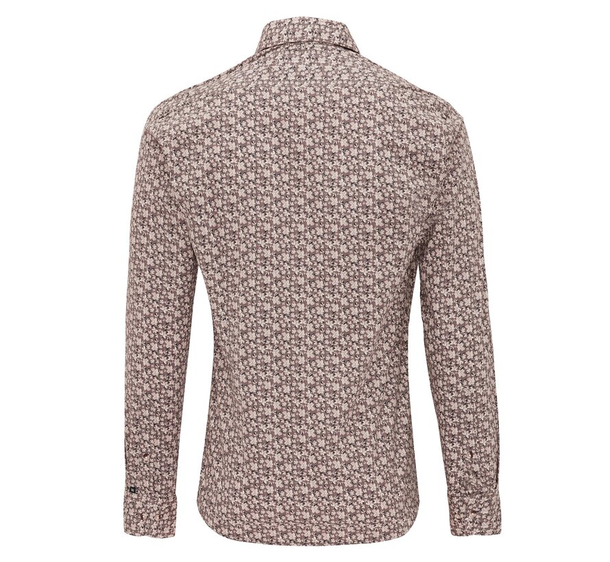 FOSCOLO | Shirt with flowers Grey (TRSHJE449 - 200)