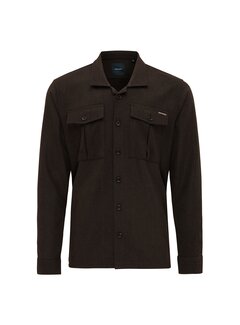 Tresanti DERMOT | Uni overshirt Dark brown (TRSHJE407 - 402)