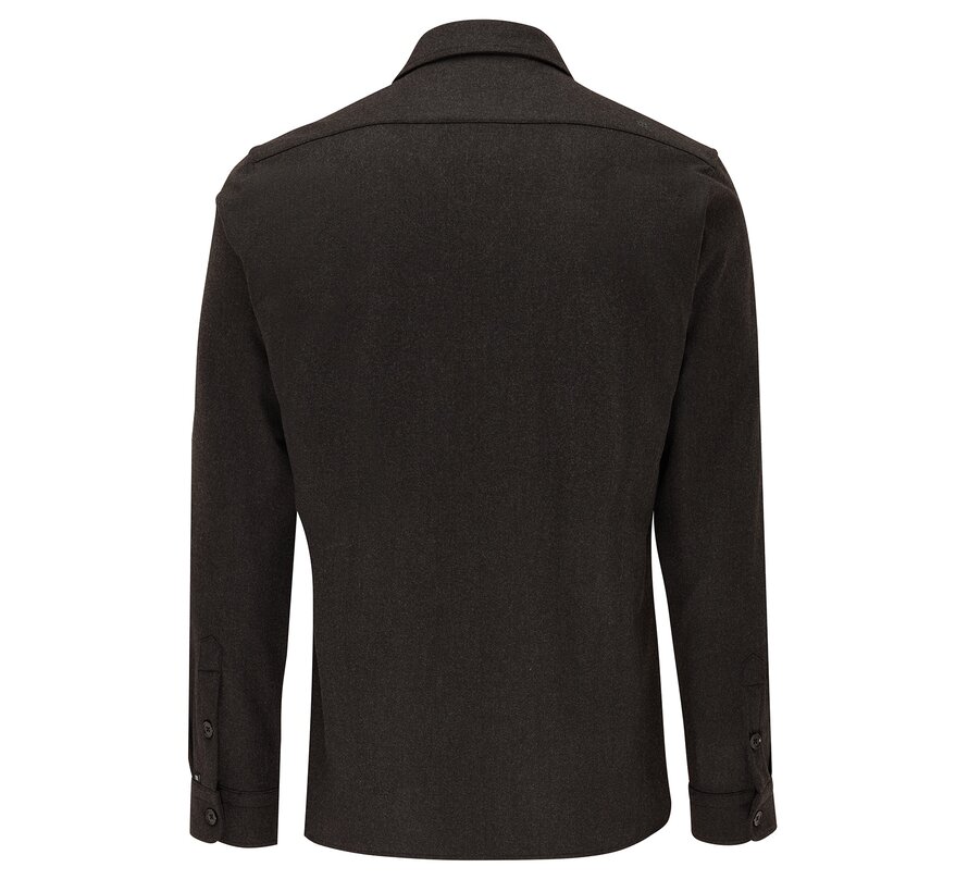 DERMOT | Uni overshirt Anthracite (TRSHJE407 - 202)