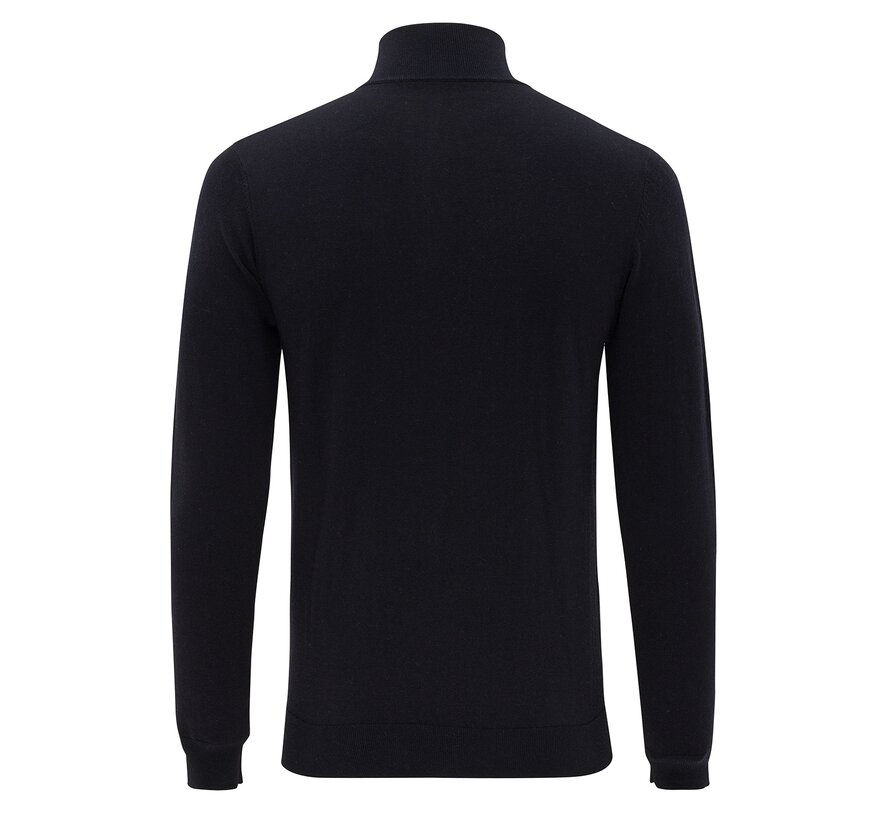 FIRENZE | Stretch half zip Navy (TRKWJE131 - 803)