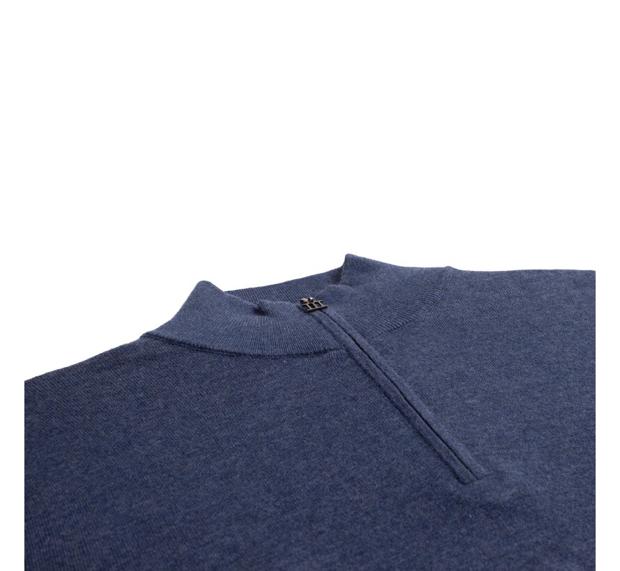 FIRENZE | Stretch half zip Dark blue (TRKWJE131 - 802)