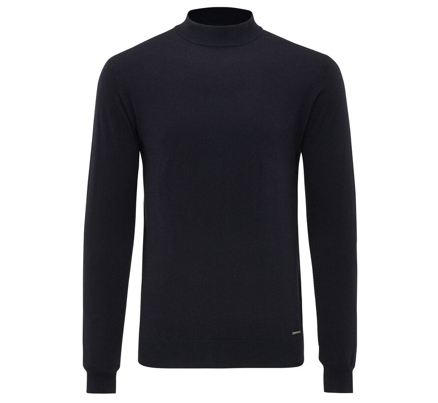 SINNER | Stretch turtleneck Navy (TRKWJE130 - 803)