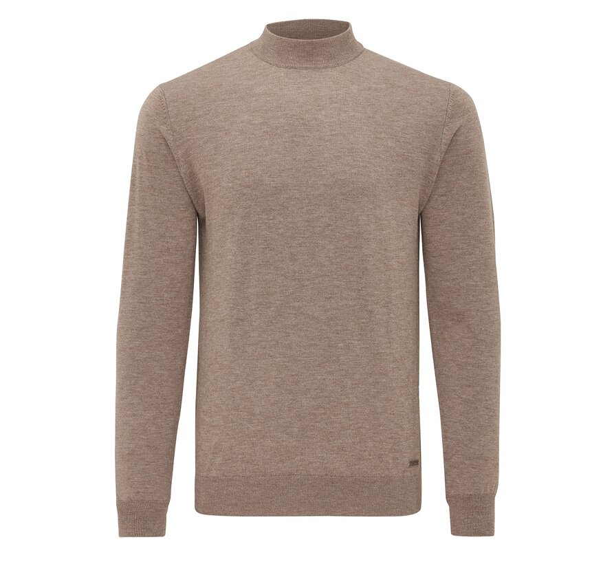 SINNER | Stretch turtleneck Light brown (TRKWJE130 - 401)