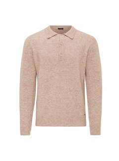 Tresanti FUSTINO | Big polo sweater Beige (TRKWJE128 - 101)