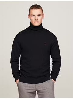 Tommy Hilfiger Coltrui Pima ORG CTN Cashmere Black (MW0MW28048 - BDS)