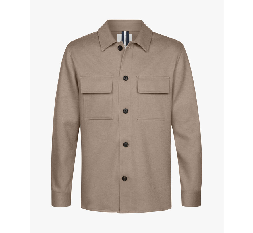 OVERSHIRT CUTAWAY BEIGE (PPWF30002B)