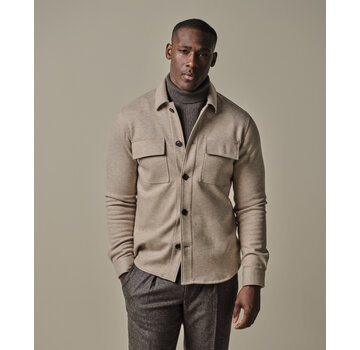 Profuomo OVERSHIRT CUTAWAY BEIGE (PPWF30002B)
