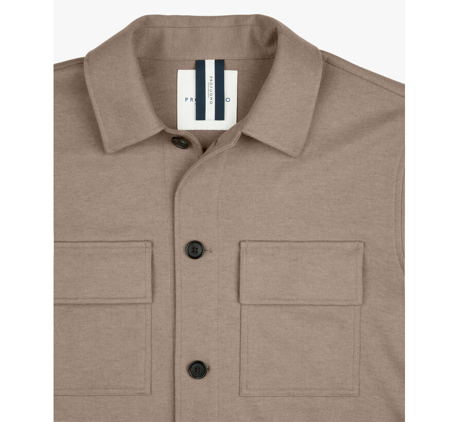 OVERSHIRT CUTAWAY BEIGE (PPWF30002B)