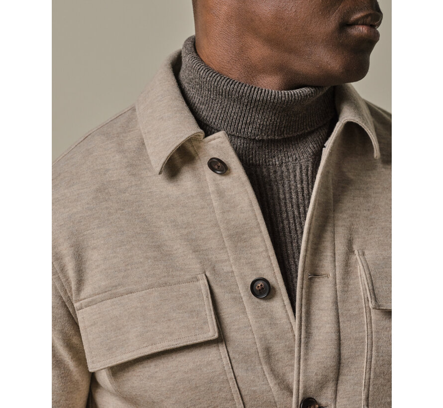 OVERSHIRT CUTAWAY BEIGE (PPWF30002B)