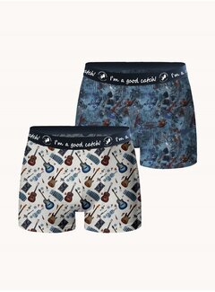 A Fish Named Fred 2Pack Boxershorts Blue (32.267 - 600)