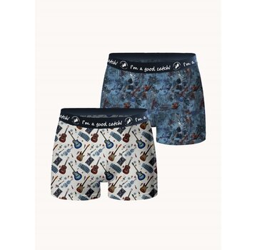 A Fish Named Fred 2Pack Boxershorts Blue (32.267 - 600)