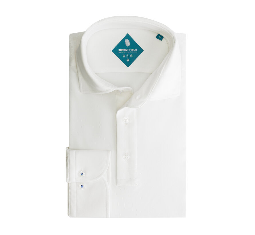 Performance Polo LS White (7.42.410.780 - 007)