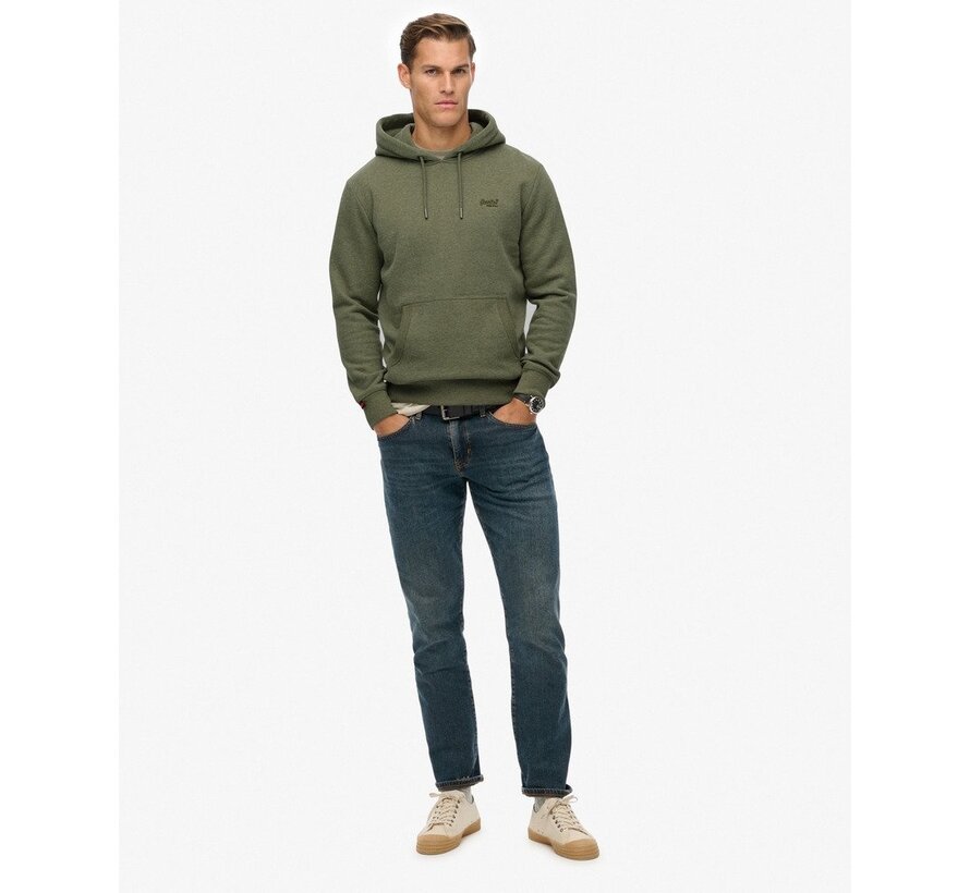 ESSENTIAL LOGO HOODIE HB Faded Sage Green Marl (M2014404A - H7G)