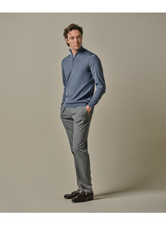 Profuomo PULLOVER HALF ZIP BLUE (PPWJ30003I)