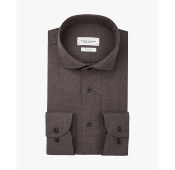 Profuomo SHIRT X-CUTAWAY SF BROWN (PPWH30005E)