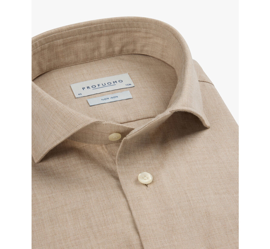 SHIRT X-CUTAWAY SF BEIGE (PPWH30005D)