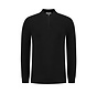 Essential Knitwear Halfzip Sweater Black (10815 - 02)