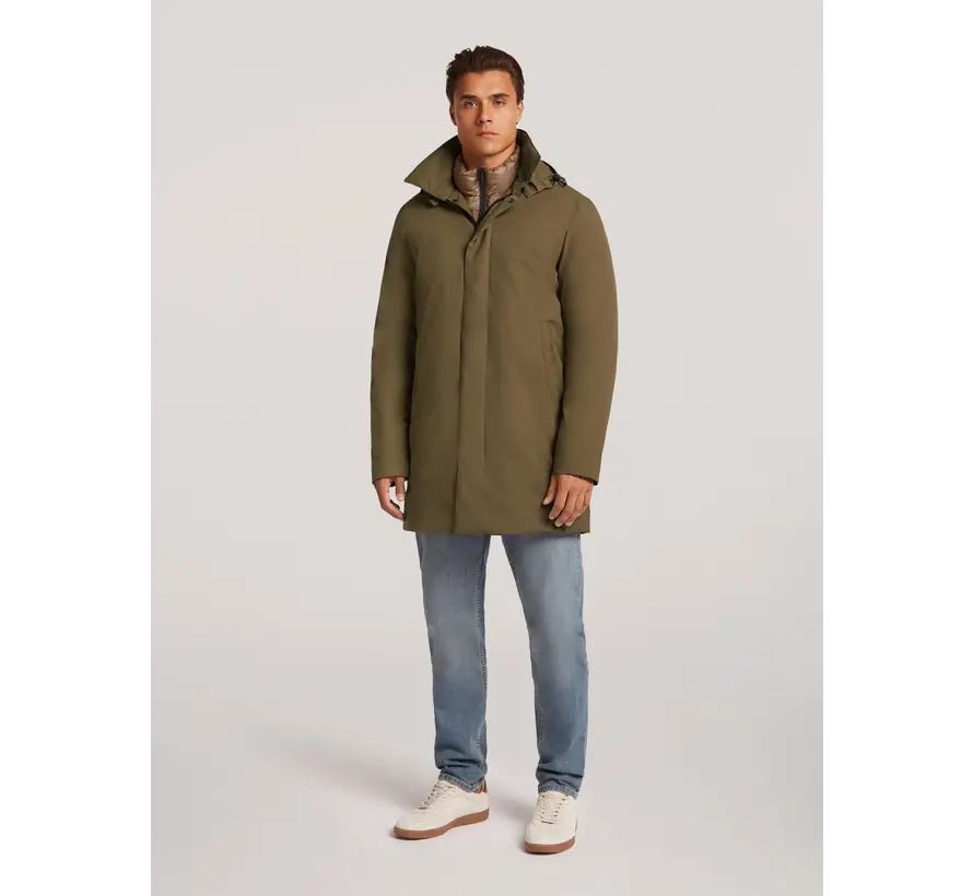 Winterjas Parka Brixton Taupe (MR003.60.253 - 7250)