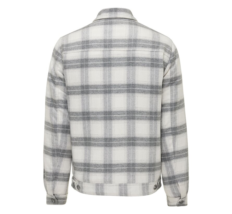DAINE Check coat Grey (TRJAIE023 - 200)