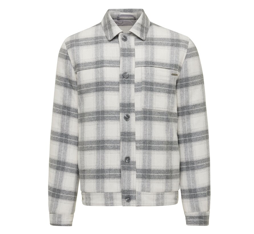 DAINE Check coat Grey (TRJAIE023 - 200)