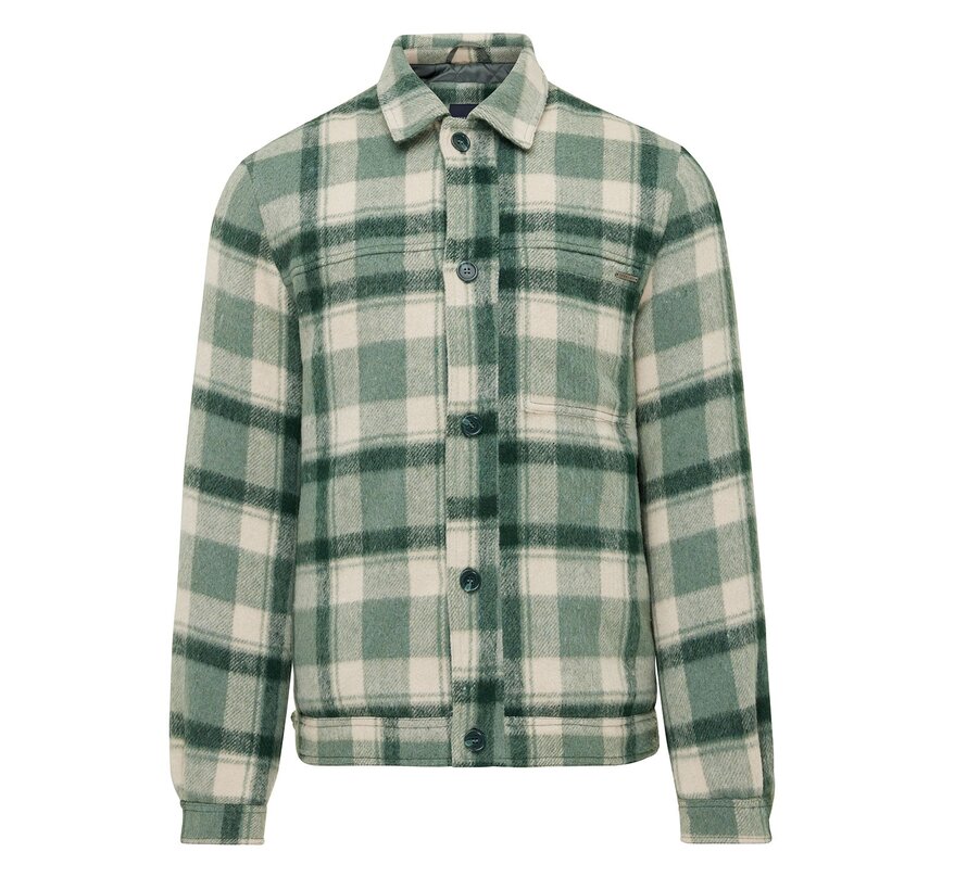 DAFI Check coat Green (TRJAIE022 - 900)