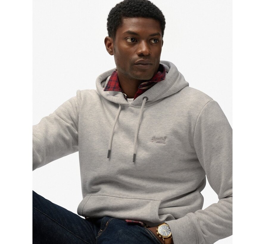 ESSENTIAL LOGO HOODIE HB Straw Grey Marl (M2014404A - I1H)