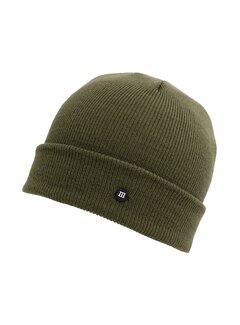 Tresanti SVEN Fine knitted hat with rubber logo III Light green (TRHTIE074 - 901)