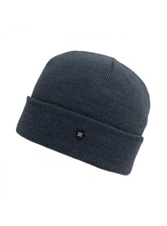 Tresanti SVEN Fine knitted beanie with rubber logo III Blue (TRHTHE074 - 800)