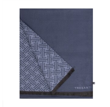 Tresanti DIDIMO Viscose scarf with logo Navy (TRSCIE216 - 803)