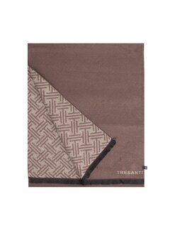 Tresanti DIDIMO Viscose scarf with logo Dark brown (TRSCIE216 - 402)