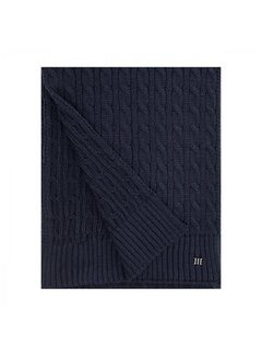 Tresanti DOMIZIANO Knitted cable scarf Navy (TRSCIE221 - 803)