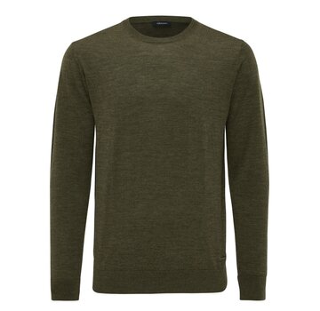 Tresanti FABIAN | Merino round neck Dark green (TRKWJE132 - 902)