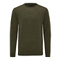FABIAN | Merino round neck Dark green (TRKWJE132 - 902)