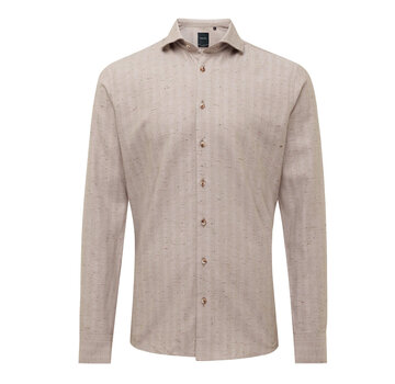 Tresanti FIONNO | Herringbone dots shirt Beige (TRSHJE456 - 101)
