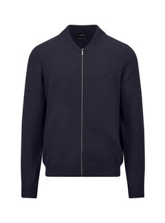 Fynch Hatton Vest Cardigan Supersoft College Navy (1409 204 - 690)