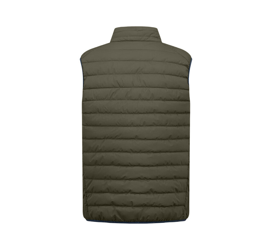 Bodywarmer Basic Light Weight Dark Khaki (1414 2601 - 719)