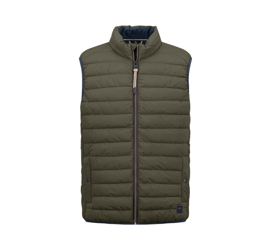 Bodywarmer Basic Light Weight Dark Khaki (1414 2601 - 719)
