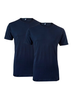 Alan Red T-shirt Ottowa 2-Pack Stretch Ronde Hals Navy (6680 - 6)N