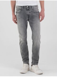 Replay Hyperflex Jeans Anbass Stretch Denim Medium Grey (M914E .000.661 07B - 096)
