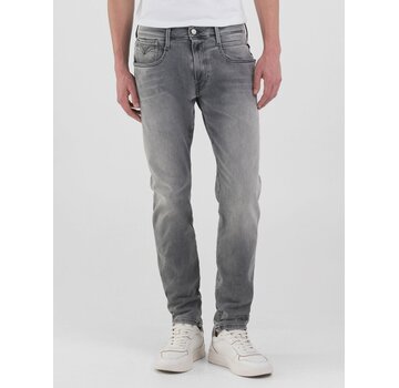 Replay Hyperflex Jeans Anbass Stretch Denim Medium Grey (M914E .000.661 07B - 096)