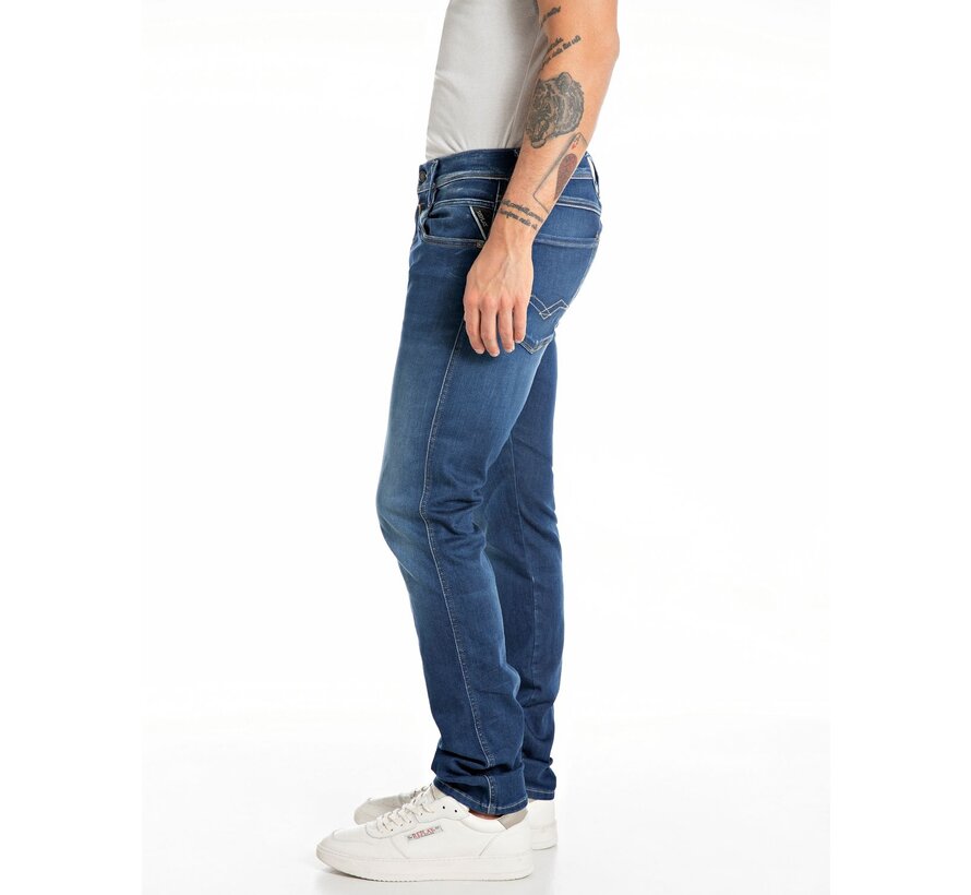 Hyperflex Jeans Red Cast Indigo Stretch Denim Medium Blue (M914Y .000.661 K04 - 009)