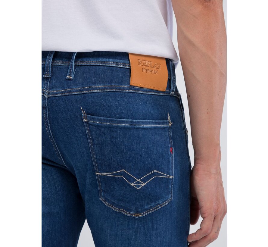 Hyperflex Jeans Red Cast Indigo Stretch Denim Medium Blue (M914Y .000.661 K04 - 009)