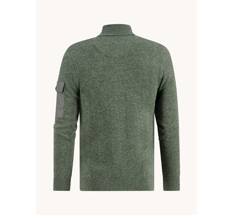 Vest Melange Dark Green (32.502 - 309)