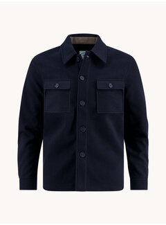 A Fish Named Fred Overshirt Navy (32.033.604)