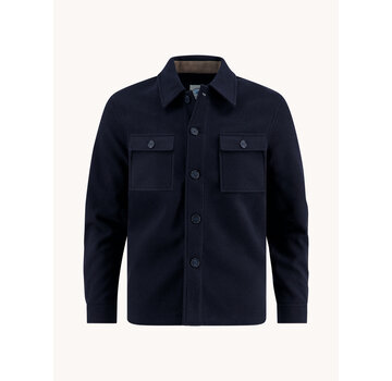 A Fish Named Fred Overshirt Navy (32.033.604)