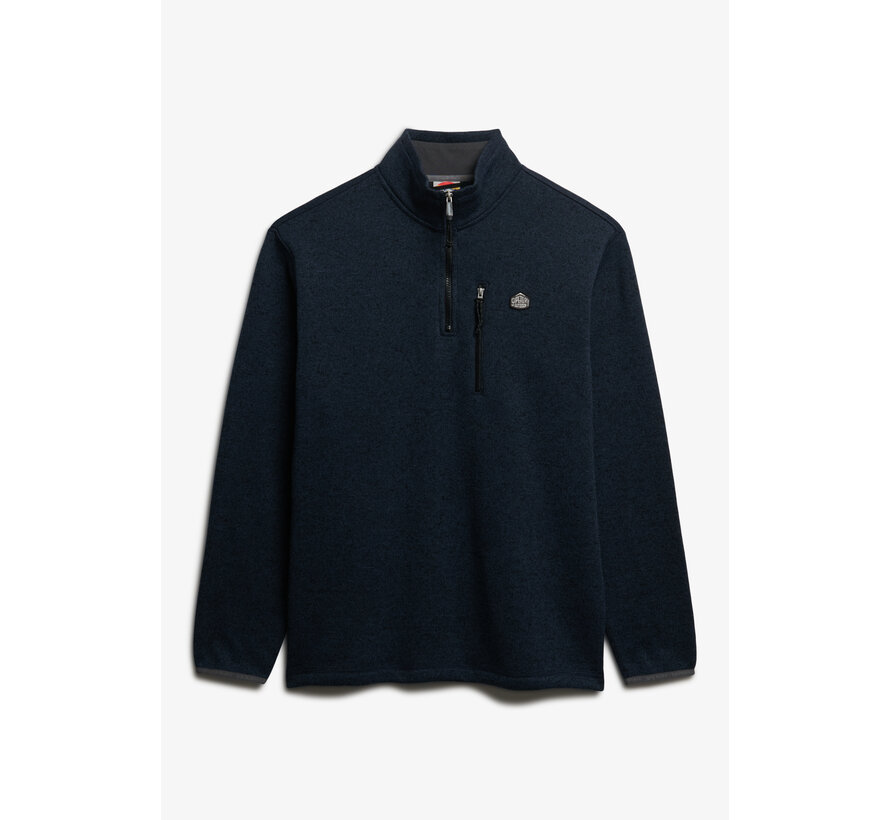STORM FLEECE HALF ZIP Storm Navy Grit (M2014257A - KUX)