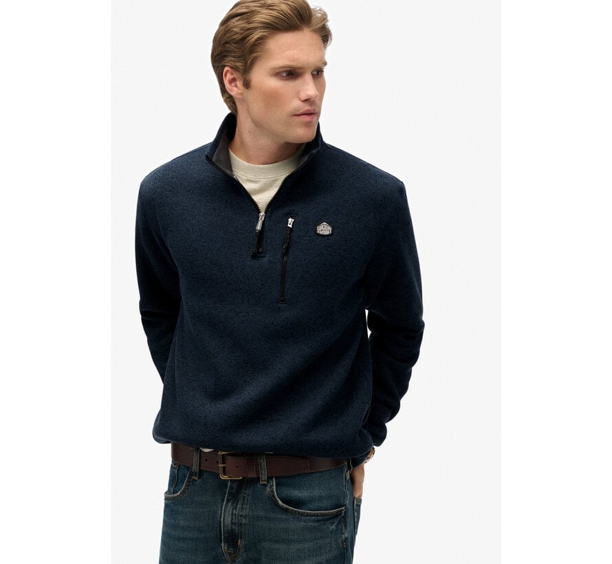 STORM FLEECE HALF ZIP Storm Navy Grit (M2014257A - KUX)